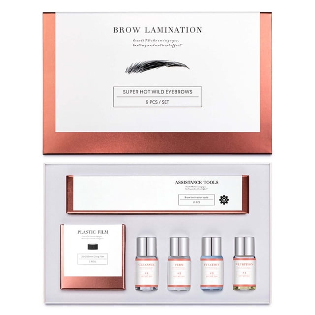 Kit de planchado de cejas Quicks Styling Kit profesional de planchado de cejas 10 ml