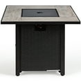thumbnail image 6 of Gymax 30'' Gas Fire Table 50,000 BTU Square Propane Fire Pit Table Patio Yard, 6 of 10