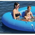 Ozark Trail Jumbo Unisex Blue Water Hammock Pool Float for Age Group 12