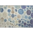 thumbnail image 2 of Addison Rugs Mayfield Premium Machine Washable Transitional Geometric Navy Rectangle Rug, 1'8" x 2'6", 2 of 6