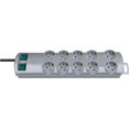 thumbnail image 2 of FlkwoH Primera-Line Power Strip Extension 10 Tomacorrientes, Plateado, 2 m, 2 of 5