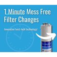 Pure Blue H2O 4Stage 50 GPD Certified Reverse Osmosis Water Filter