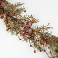 thumbnail image 2 of Rustic Charm for Your Holidays: Soft Touch Pine Garland with Berries & Bells by Factory Direct Craft, 2 of 6