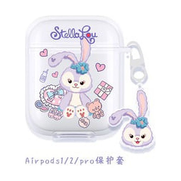 Funda Protectora De Auriculares Transparente De Dibujos Animados Para Airpods 1 2 3 Pro 2 Inpods 12 I12