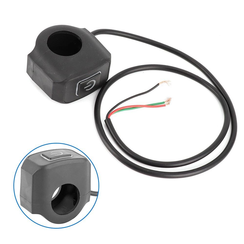 Handlebar Control Button Motorcycle Handlebar Light Switch Push Button