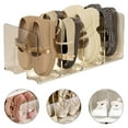 thumbnail image 4 of Acrylic Children's Shoe Rack with Divided Design for Home and Office Organization, 4 of 9