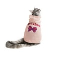 thumbnail image 3 of Vibrant Life Spoiled Dog & Cat Hooded Sweater, Pink, XS, among other Chihuahua, Miniature Poodle, 3 of 13
