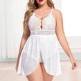 thumbnail image 2 of XmhyTop Conjunto de Lencería Mujer Erótica para Sexo, Talla Grande 5XL Blanco, Diseño Atractivo con Detalles de Encaje y Ajuste Perfecto para Mujeres Curvas, 2 of 3