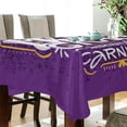 thumbnail image 3 of Coolnut Mardi Gras Rectangle Tablecloth Spill-Proof Polyester Table Cloth Table Cover for Kitchen Dining Picnic Holiday Party Decoration,60"x108", 3 of 7