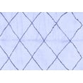 thumbnail image 1 of Ahgly Company Indoor Rectangle Solid Blue Modern Area Rugs, 4' x 6', 1 of 4