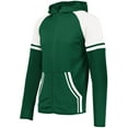 thumbnail image 3 of Holloway Sportswear 3XL Retro Grade Jacket Forest/White 229561, 3 of 5