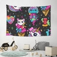 thumbnail image 6 of Xecao Cat Icecream Print Tapestry, Wall Hanging Room Funny Decor, Backdrop Room Decor for Bedroom Living Room dormitory, 6 of 8