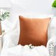 thumbnail image 5 of Funda de almohada cómoda de algodón lavado, 2 uds., color sólido, con borde prensado, atmosférica simple, 5 of 5