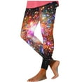 thumbnail image 2 of Pantalones moldeadores para mujer, ajustados, estampados, sin posicionamiento, cómodos para dormir y moldear, pantalones largos de poliéster para mujer., 2 of 6