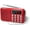 Red, variant on Retekess PR11 AM FM Portable Radio,Rechargeable Radio Digital Tuning, MP3 Music Radio Support Micro SD, AUX, USB Port,for Mother’s Day(Red)