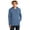 Heather Bay Blue, variant on Next Level Unisex Pch Fleece Pullover Hoodie