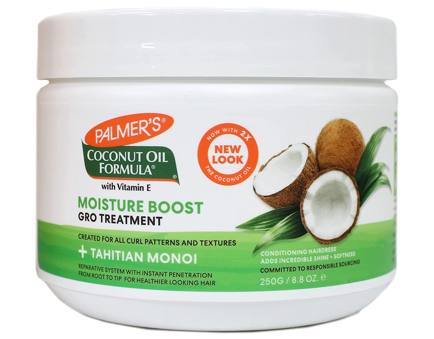 Palmers Coconut Oil Formula Moisture Gro Hair Dress With Vitamin E 8.8 Oz, 2 Pack