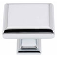 thumbnail image 2 of Alno A310-45 Manhattan 1-3/4" Elegant Square Solid Brass Cabinet Knob / Drawer Knob -, 2 of 2