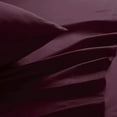 thumbnail image 3 of Twin Sheet Set - Double Brushed Microfiber Bedding Set, 3 Piece Deep Pocket Twin Sheets - Ultra Soft, Easy-Fit, Wrinkle Free, Quick Dry, Easy Care - Burgundy, 3 of 4