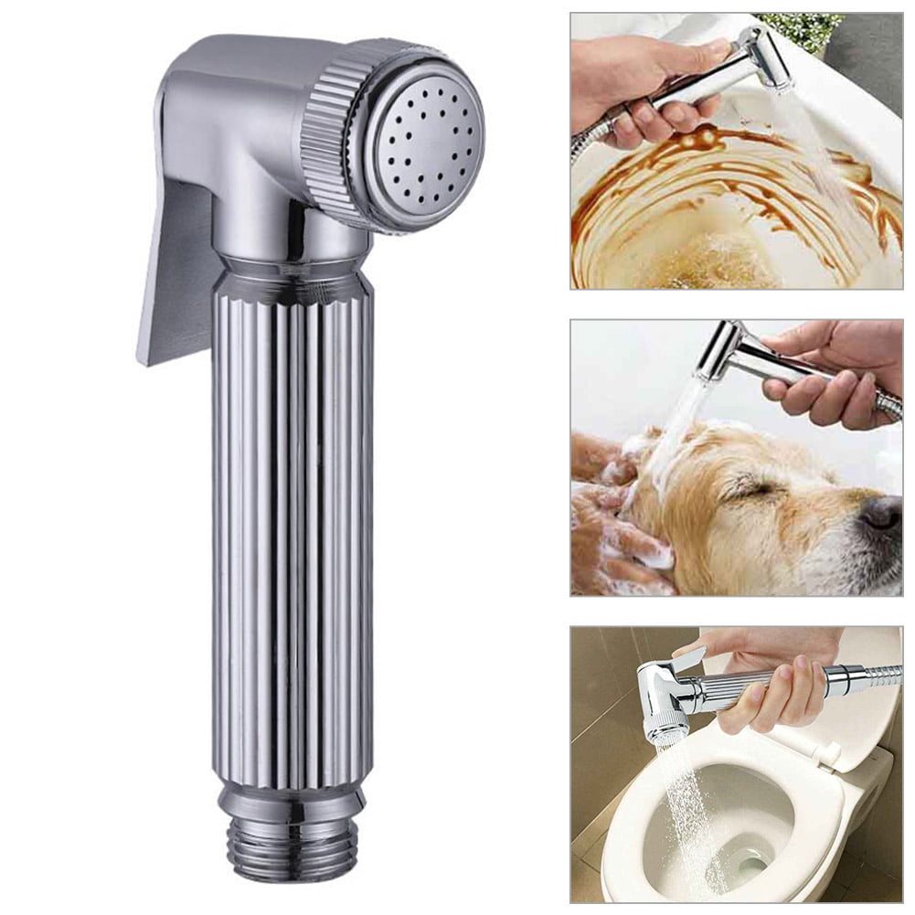 Details about   High Quality Hand Held Toilet Bidet Sprayer Bathroom Shower Water Spray Head Kit 