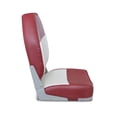 thumbnail image 5 of Leader Accessories New High Back Folding Boat Seat,White/Red, 5 of 6
