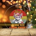 thumbnail image 3 of Best Devon Rex Mom Ever Happy Mother's Day Acrylic Round Ornament Cat Lover Kitten Owner Gifts Home Tree Decor - 02002, 3 of 4
