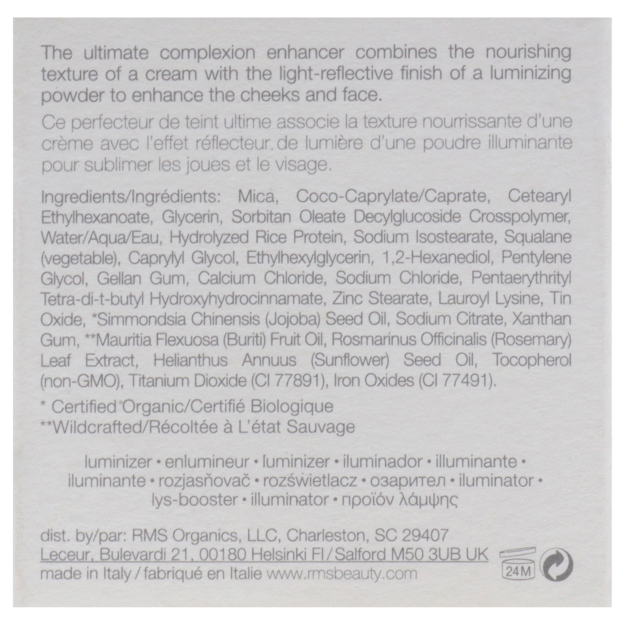 RMS Beauty ReDimension Hydra Dew Luminizer - Prosecco Fizz , 0.23 oz Makeup