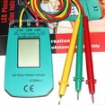 thumbnail image 2 of Probador Trifásico Detector de Indicador de Fase Digital Medidor de Secuencia de Fase LED Probador de Voltaje 40V-600V CA, 2 of 5