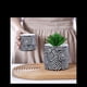 thumbnail image 5 of Cateissary Encanto de cerámica Jardín con macetas bohemias Decoraciones de macetas Soporte bohemio de cerámica Macetas de flores de forma Jardín y Patio Escribe un S, 5 of 6