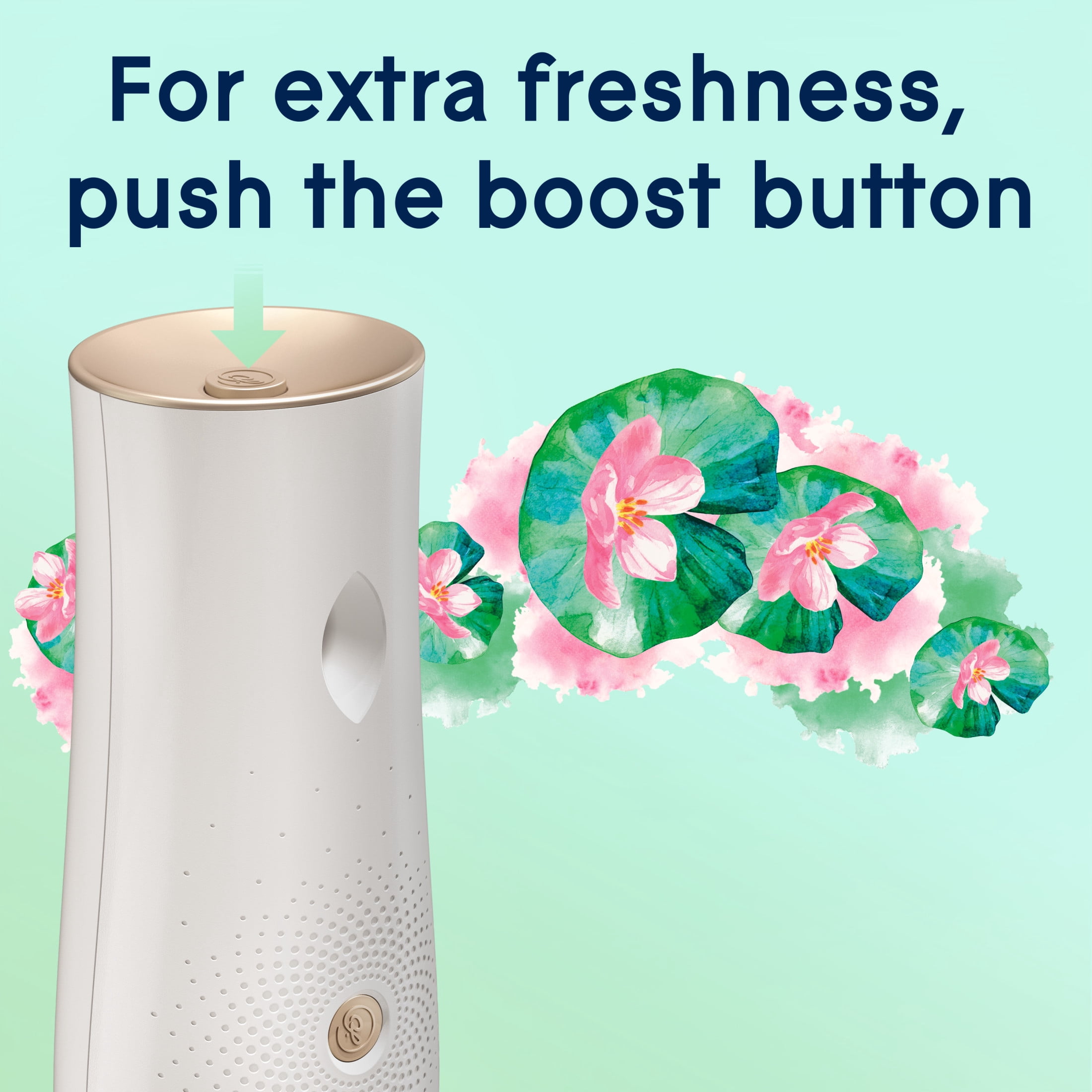 (3 pack) Glade Automatic Spray Refill, Dewdrop Petals, Scented Air Freshener for Home and Bathroom, 6.2 oz, 6 Count