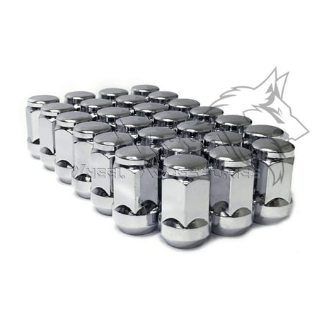 27 Chrome Bulge Acorn Lug Nuts 12x1.5 Fits Toyota 4Runner Tundra FJ Tacoma