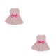 thumbnail image 2 of Billuyoard Ropa para mascotas Vestidos cómodos Ropa para mascotas Faldas de moda Disfraces transpirables Suministros para primavera Verano Rosa XL Rosa SG 2piezas Billuyoard CBP188779, 2 of 6