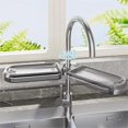 thumbnail image 3 of 1PC Faucet Storage Rack Sink Sponge Shelf Drain Rack Hanging Storage Shelves Sink Sponge Holder Dishcloth Sponge Storage Rack Sink Organizer Soap Soap Holder, 3 of 8