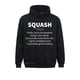 thumbnail image 2 of Sudadera con capucha de manga larga para mujer, regalo divertido de jugador de squash, ropa geek, 2 of 4