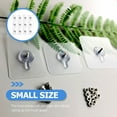 thumbnail image 4 of 50Pcs Self-adhesive Hanging Screw Sticker Hanger Traceless Screw Sticker Wall Hanger, 4 of 5