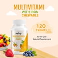 thumbnail image 4 of Suplemento multivitamínico masticable Heivy Children 120 comprimidos, 4 of 8