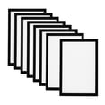 thumbnail image 1 of Unique Bargains A4 Magnetic Sign Holder, 8 Pack Magnetic Display Frame Self-Adhesive Picture Frame for Refrigerator, Black, 1 of 7