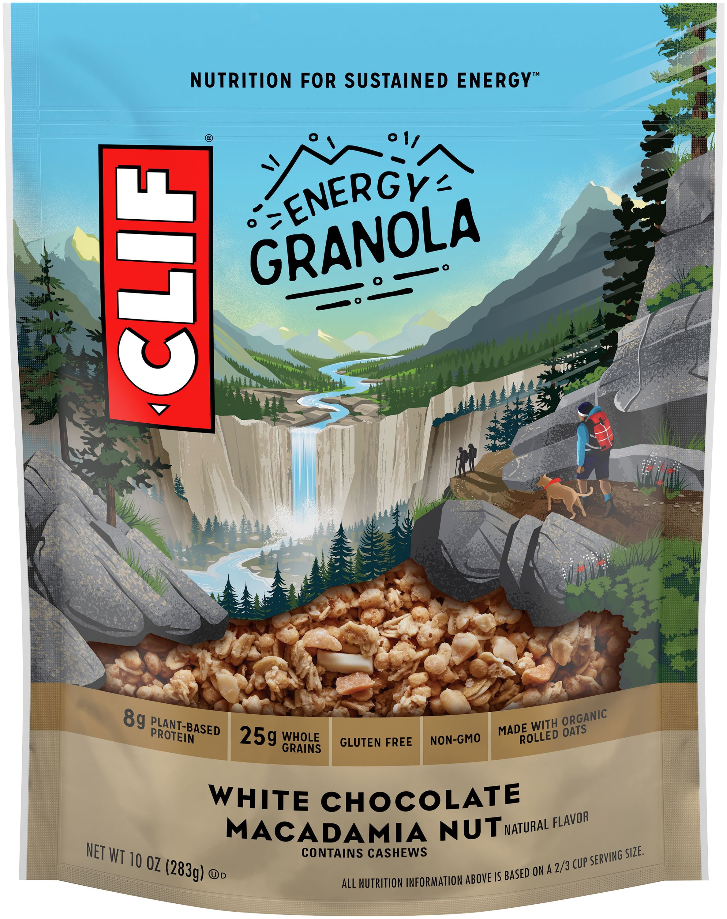 CLIF BAR Gluten Free Granola, White Chocolate Macadamia, 10 Ounce