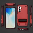 thumbnail image 3 of Dteck Kickstand Military Grade Cover for Samsung Galaxy S24 Plus 5G Phone Case Rugged Heavy Duty Shockproof Anti-Drop Durable PC Hybride Silcone Bumper Shell, Red, 3 of 7