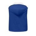thumbnail image 7 of Vivianyo HD Women's Hooded Zip Up Vest, Mesh Lined Drawstring Hem Lightweight Outdoor Casual Waistcoat, Sleeveless Athletic Tank Tops for Women, Sizes S-5XL, 7 of 7
