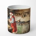 thumbnail image 5 of Carolines Treasures DAC3315CDL 10 oz Cookies with Santa Claus Decorative 100 Percent Soy Candle, 5 of 5