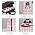 thumbnail image 5 of Balery Plaid Heart Lightweight Backpack for Men and Women - Durable and Water-Resistant, Ideal for School, Work, Travel, and Everyday Use, 5 of 9