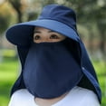 thumbnail image 2 of CHUMUD Women Sun Hats Face and Neck Protection Outdoor Hat UV Protection Trendy for Work and Sports, 2 of 2