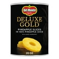 thumbnail image 3 of (2 pack) Del Monte Deluxe Gold Pineapple Slices in 100% Pineapple Juice, 20 oz Can, Canned Fruit, 3 of 8