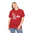 thumbnail image 4 of Eat Sleep Lawn Mowing Repeat Shirt - Funny Father's Day Gift Tee - ID: 537, 4 of 7
