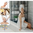 thumbnail image 4 of Casa Platino 24 Piece Towel Sets for Bathroom - Quick Dry Bath Towels, Includes Bath Sheets, Hand Towels, Washcloths - Biking Red, 4 of 7
