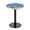 Blue+Black, variant on NYEESS 23.6 Inch Round Tulip Dining Table, Faux Marble Kitchen Table with Gold Stainless Steel Pedestal for 2-4, Bistro Table for Dining Room Café