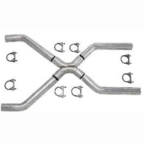 JEGS 30662 Universal XPipe Kit 3 Aluminized Steel