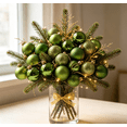 thumbnail image 5 of 24Pcs Christmas Ball Ornaments, Shatterproof Christmas Tree Ball Ornaments for Christmas Party Home Decor, Hanging Balls,Green, 5 of 5