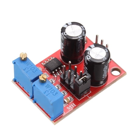 NE555 Square Wave Output Pulse Module with Adjustable Frequency Patch LED 1-200KHz